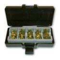 JUEGO 5 PCS LLAVES PARA TAPON DE CARTER