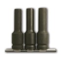 JUEGO 3 VASOS IMPACTO TORX 76 MM