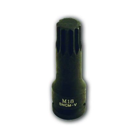 VASO IMPACTO XZN 1/2” M18 L-140 MM