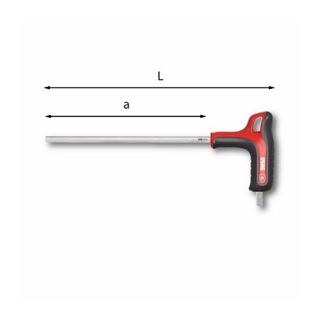 U02800402 280 HA_10  Llave macho con mango  (E)
