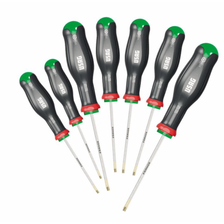 Juego 7 Destornilladores TORX Seguridad USAG 324 STX/S7